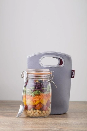 Lunch bag średni, szary KILNER