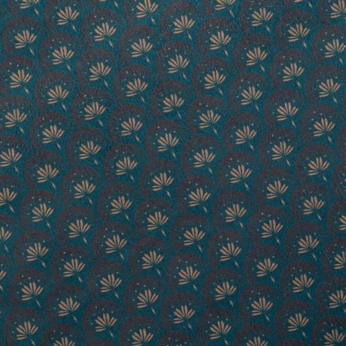 Stołek Jiling sześciokątny morski