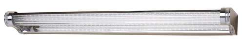 Kinkiet Moderno 9W LED 58 cm stal nierdzewna polerowana/akryl