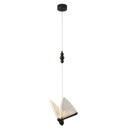 Lampa wisząca LED BEE LAMP czarna 21 cm nowoczesna do salonu kuchni jadalni