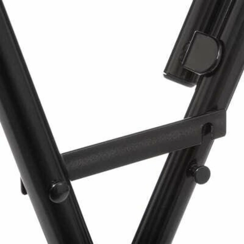 Stół składany do kuchni i jadalni 80x80 czarny nowoczesny loftowy 5five simply smart