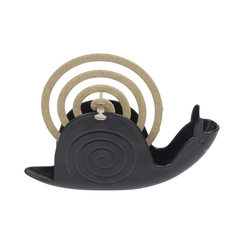Uchwyt spirali na komary Snail czarny