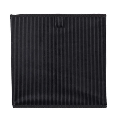 Składane pudełko do regału 30x30 Giulia czarne nowoczesne Intesi na zabawki i ubrania