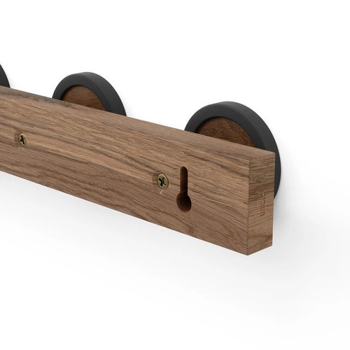 Wieszak Hub Rail 4 orzech