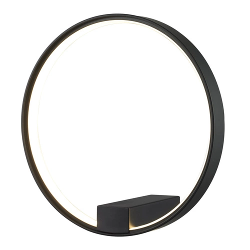 Lampa ścienna ACIRCULO led czarna 30 cm