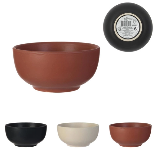 Miska ceramiczna Lare 450ml brązowy