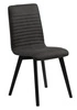 Krzesło Arosa Anthracite/ Black tapicerowane