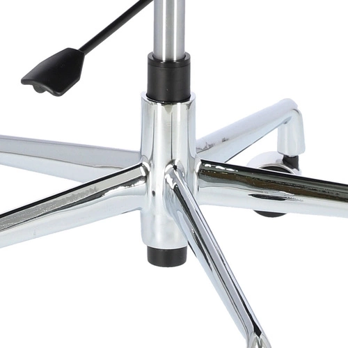 Fotel biurowy ergonomiczny obrotowy CH2171 PREMIUM skórzany czarny do biura EA217
