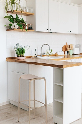 Hoker metalowy Trick 75 cm szary nowoczesny bez oparcia do kuchni i wyspy SCAB Design