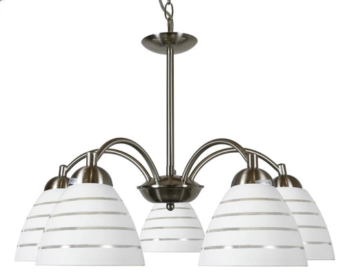 Lampa wisząca Uli 5x60W E27 satyna
