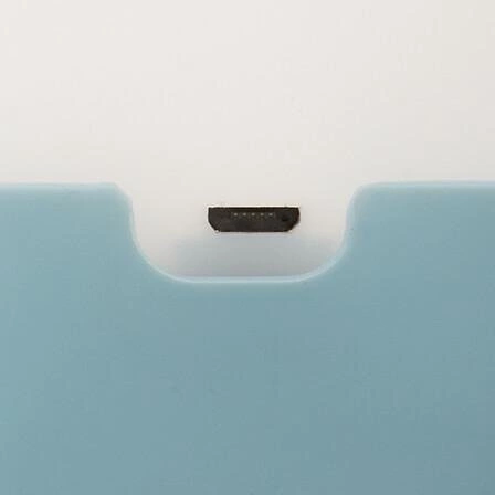 Lampka nocna dla dzieci Atmosphera Veilleuse niebieska USB akumulatorowa do pokoju dziecięcego