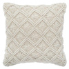 Poduszka Macrame 40x40cm beżowa
