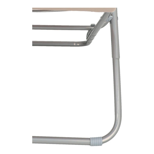 Leżak ogrodowy Setuba beżowy składany regulowany nowoczesny na taras i balkon 5five