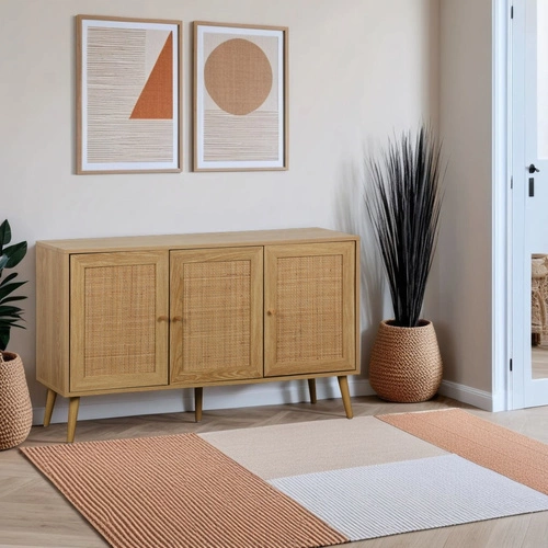 Komoda Ballo szeroka naturalna Outlet