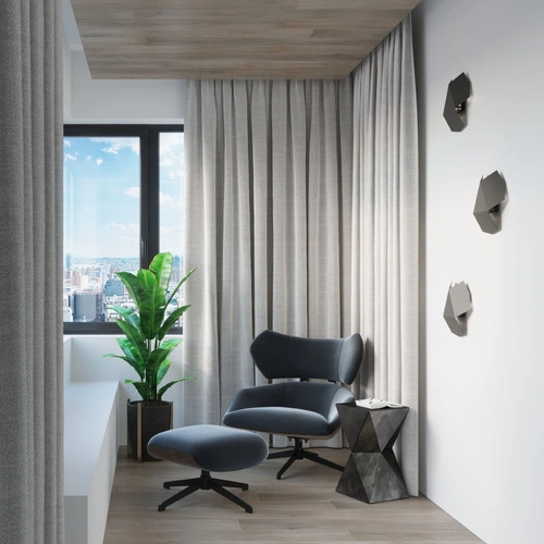 Kinkiet ścienny Tre czarny nowoczesny metalowy do salonu sypialni lub nad lustro 30 cm Sollux