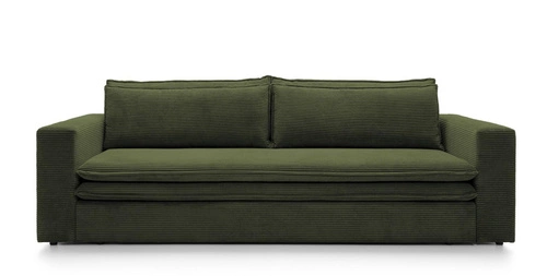 Sofa Ulnes z funkcją spania oliwkowa      Poso 46