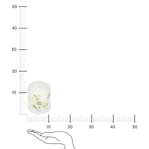 Świeca zapachowa pod kloszem Atmosphera Oudy jaśminowa w szkle do salonu 240g