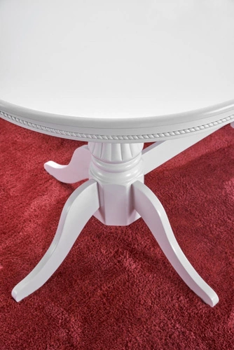 Stół rozkładany do jadalni Richard 2 biały nowoczesny blat MDF 150-190x90 cm Intesi