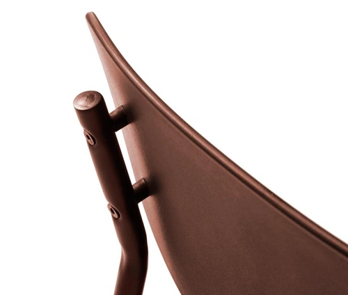 Krzesło Kirkland do jadalni i kuchni nowoczesne terracotta
