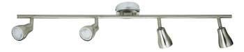 Lampa sufitowa Jawa listwa 4x7W GU10  energo  nikel matt