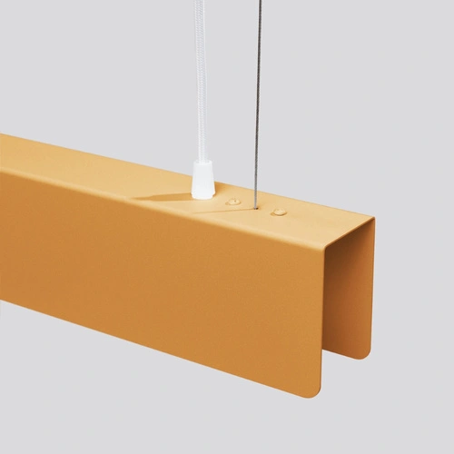 Nowoczesna złota lampa wisząca SPARK do salonu i nad stół, regulowana wysokość