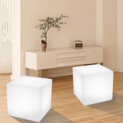 Lampa ogrodowa CUBIC L LED RGBW 16 kolorów 43 cm