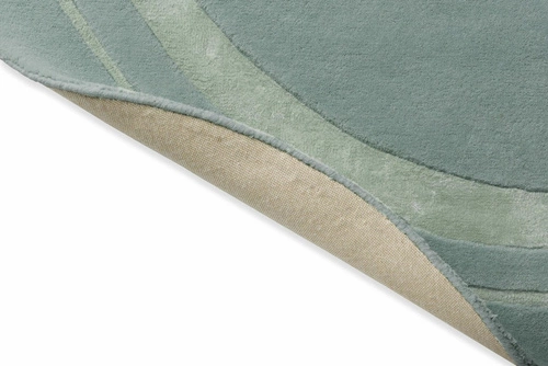 Dywan okrągły Redbrook Laura Ashley 150 cm miętowy wełniany nowoczesny do salonu