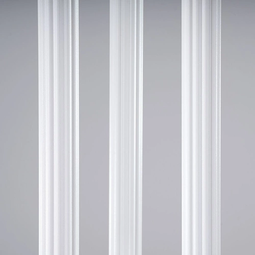 Nowoczesna biała lampa wisząca ARCHE 3P regulowana do salonu i nad stół 3-punktowa