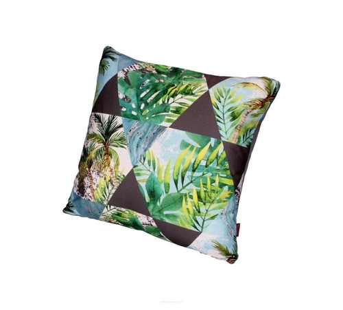 Poduszka dekoracyjna welurowa FLORIDA antyalergiczna do salonu i sypialni multikolor 40x40
