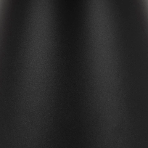 Stolik kawowy Soli okrągły czarny nowoczesny z ceramiki i szkła 65 cm do salonu Actona