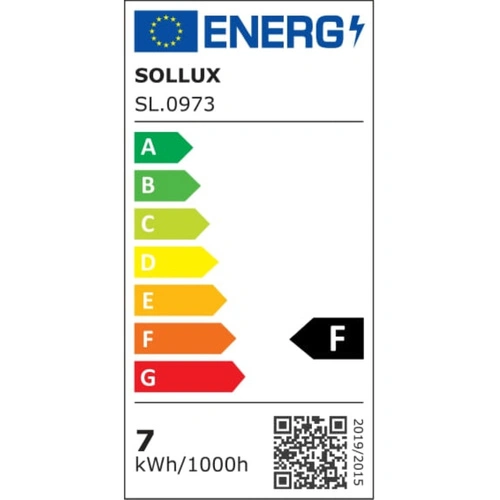 Żarówka LED GU10 4000K 7W energooszczędna biała Sollux Lighting do lamp sufitowych