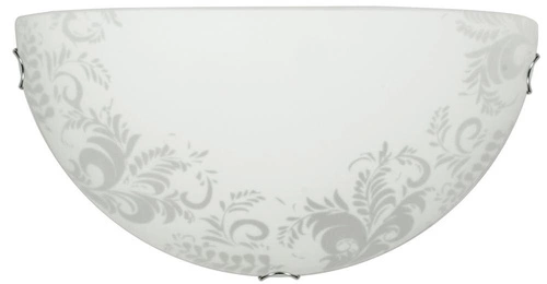 Plafon sufitowy biały szklany Mea nowoczesny do salonu i sypialni 30 cm CANDELLUX