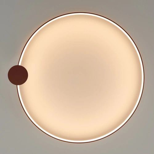 Plafon sufitowy LED RIO 110 czerwony okrągły nowoczesny do salonu i kuchni Thoro