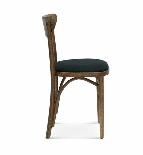 Krzesło drewniane Fameg A-1260 personalizowane do jadalni i salonu styl retro PRL