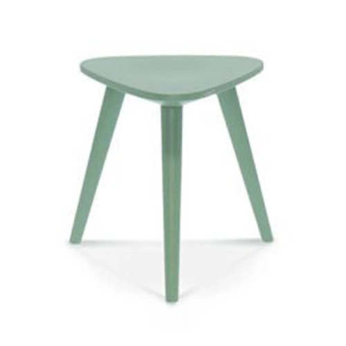 Taboret drewniany niski Finn Fameg personalizowany do salonu, sypialni, przedpokoju 33 cm