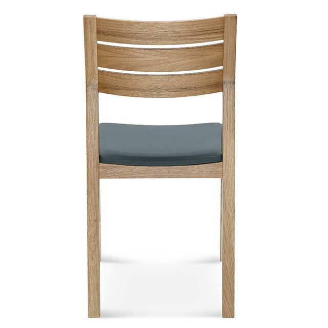 Krzesło drewniane do jadalni Fameg Lennox dębowe skandynawskie personalizowane