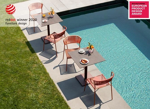 Krzesło Lisa Club Arm terracotta