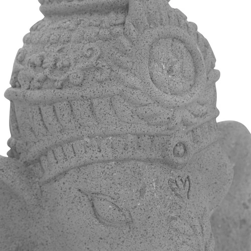 Figurka dekoracyjna Głowa Ganesh 36cm Atmosphera do salonu lub sypialni szara
