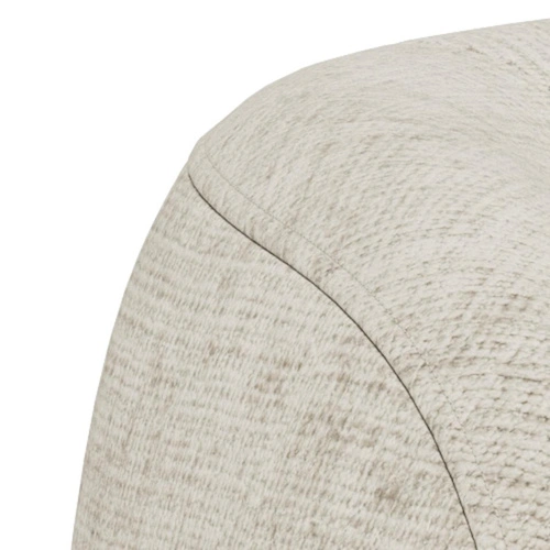 Fotel kubełkowy Lodi do salonu beżowy welurowy obrotowy nowoczesny