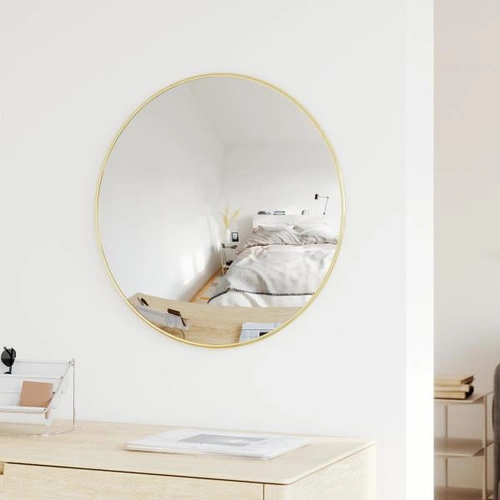 Convexa Lustro złote wypukłe OUTLET