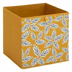 Pudełko do przechowywania Folia 31x31 cm  żółte