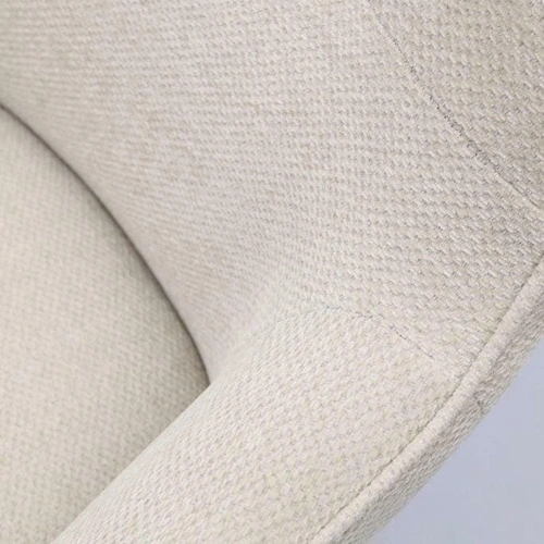 Krzesło obrotowe Avola do jadalni tapicerowane z podłokietnikami