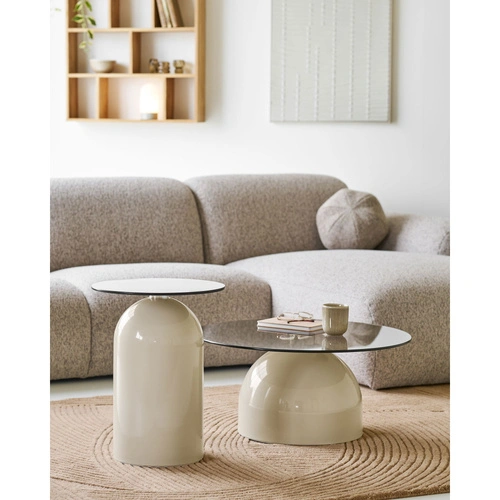 Dywan Pune brązowy wełniany 160x230 nowoczesny dywan do salonu