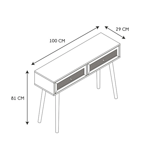 Zestaw mebli do sypialni Bali naturalny