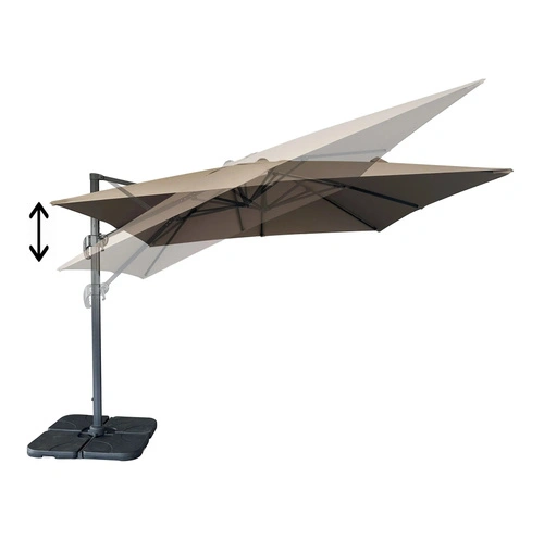 Parasol ogrodowy Baza piaskowy House Nordic aluminiowy składany 295 cm