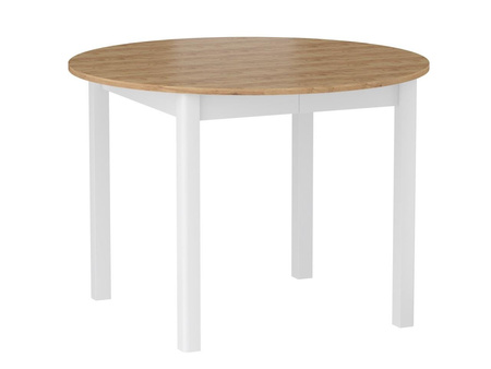 Stół rozkładany Calvia 102cm dąb złoty/ 