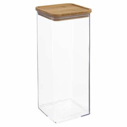 Pudełko Eske 2L kwadrat z bambusową  pokrywką