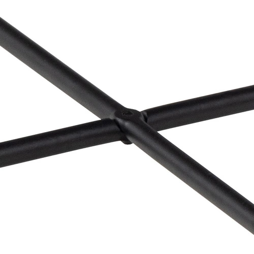 Stolik kawowy Avila okrągły czarny marmur 52 cm nowoczesny glamour do salonu Actona