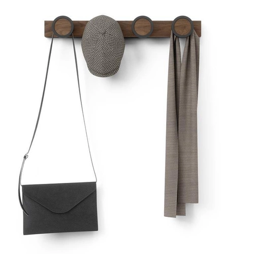 Wieszak Hub Rail 4 orzech