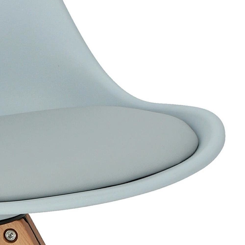 Krzesło Norden Star Square PP szary jasny/naturalny